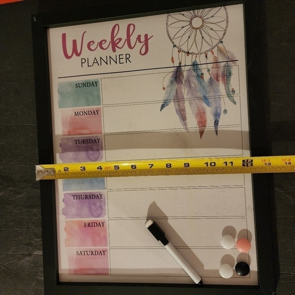Dream Catcher Dry Erase Wall Weekly Planner - Picture 4 of 9